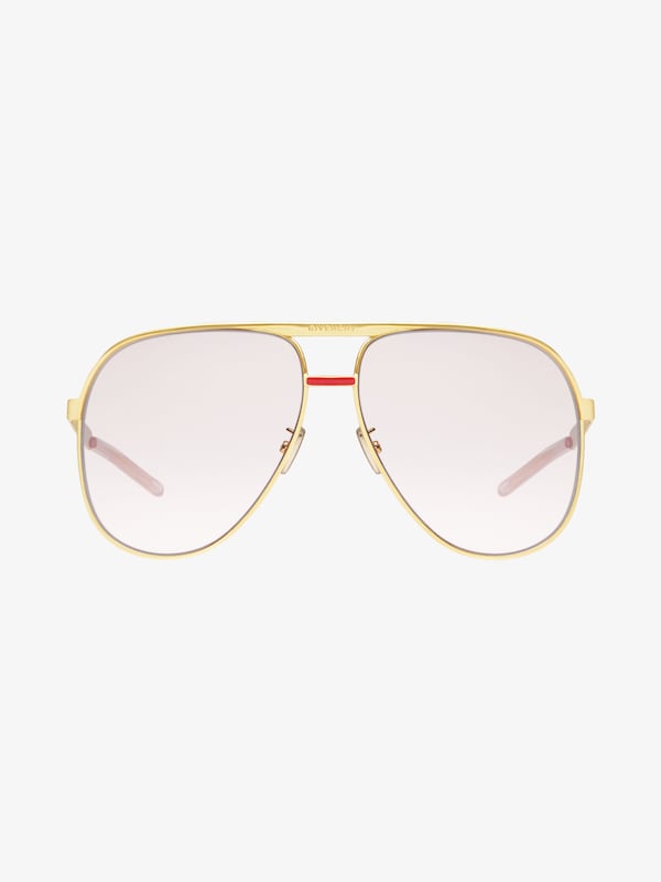 Givenchy G Ride Unisex Sunglasses In Metal And Enamel