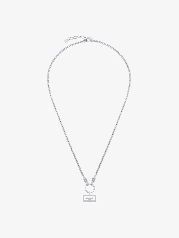 Givenchy 2G Necklace In Metal