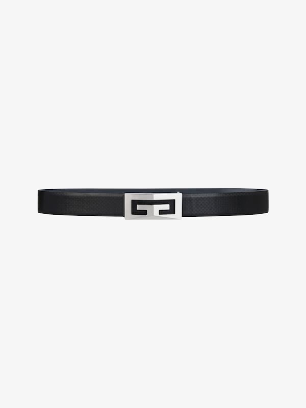 Givenchy 2G reversible belt in 4G Micro leather