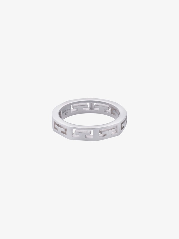 Givenchy 2G Ring In Metal