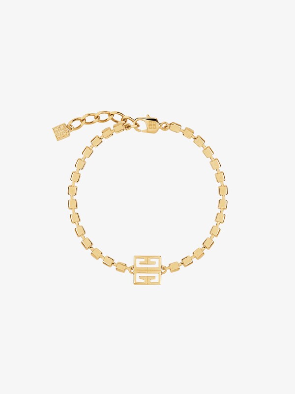 Givenchy 4G Bracelet In Metal With Crystals