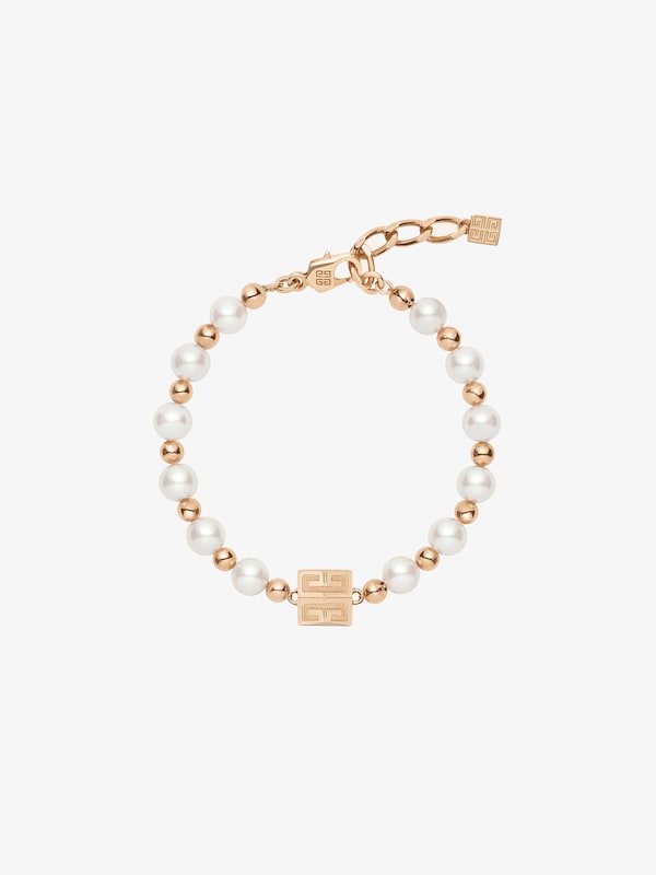 Givenchy 4G bracelet in metal with pearls