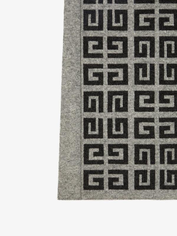 Givenchy GIVENCHY 4G Double Sided Scarf In Wool And Cashmere