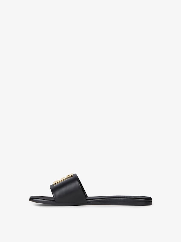 Givenchy 4G Flat Mules In Leather