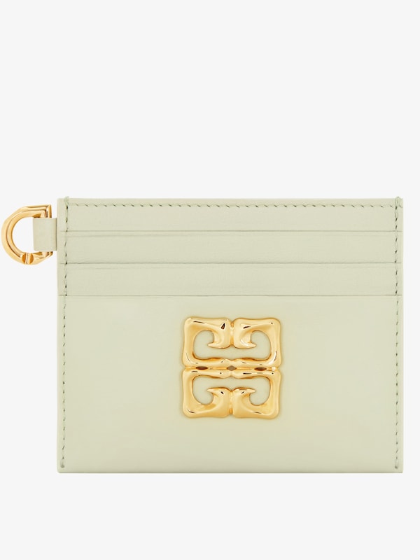 Givenchy 4G Liquid Card Holder In Box Leather