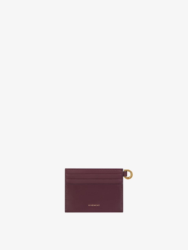 Givenchy 4G Liquid Card Holder In Box Leather
