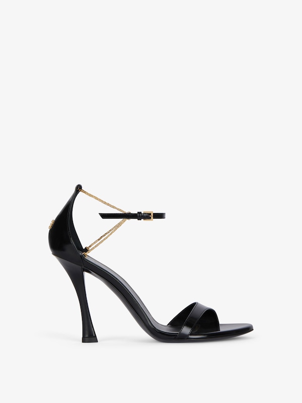 Givenchy 4G Liquid heeled sandals in leather