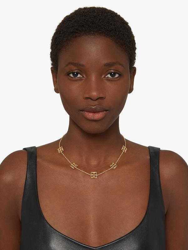 Givenchy 4G Liquid Multi Necklace In Metal