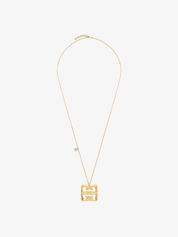 Givenchy 4G Liquid Necklace In Metal