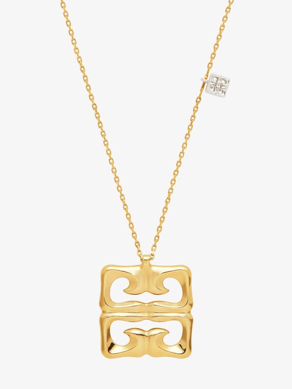 Givenchy 4G Liquid Necklace In Metal