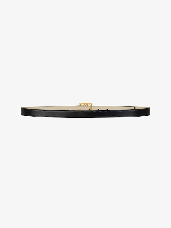 Givenchy 4G Liquid Reversible Belt In Leather