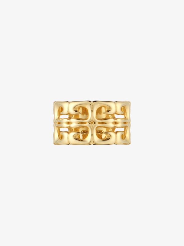 Givenchy 4G Liquid Ring In Metal
