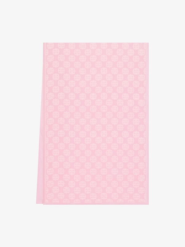 Givenchy 4G Liquid Stole In Silk