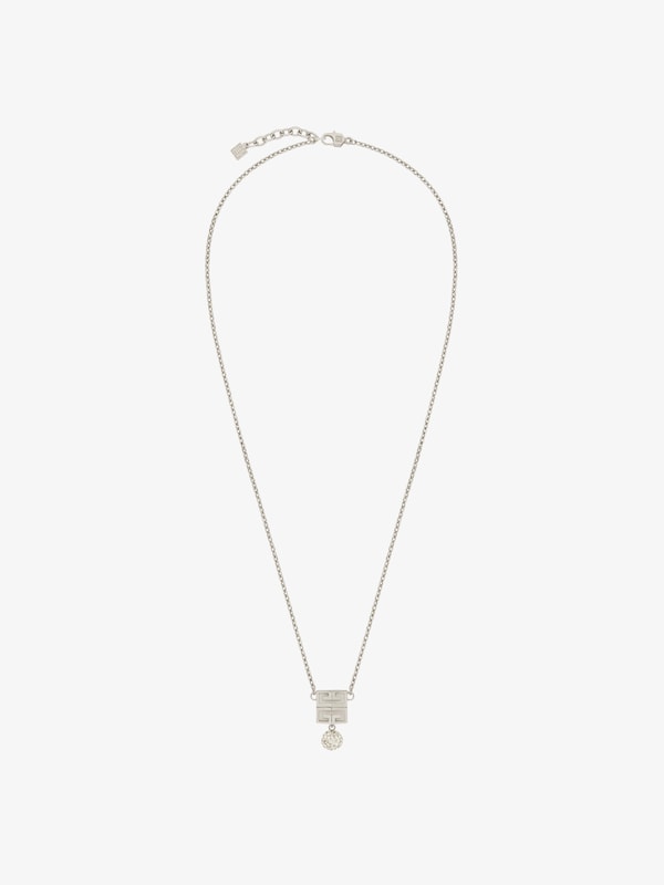 Givenchy 4G Necklace In Metal With Crystals