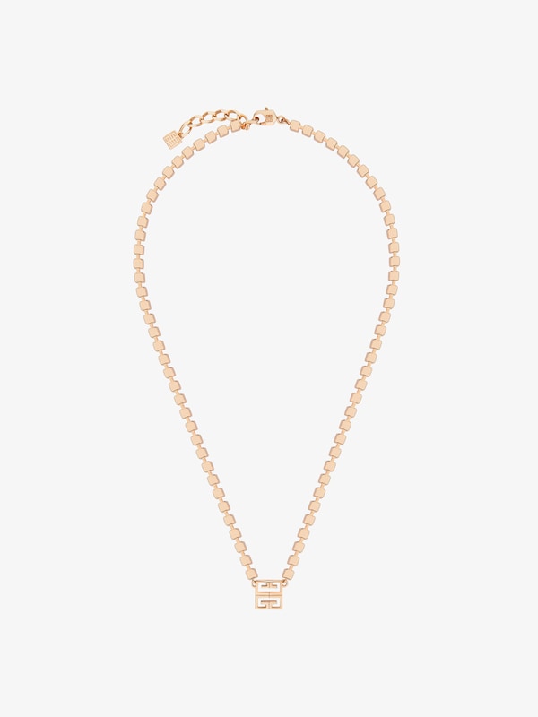 Givenchy 4G Necklace In Metal With Crystals
