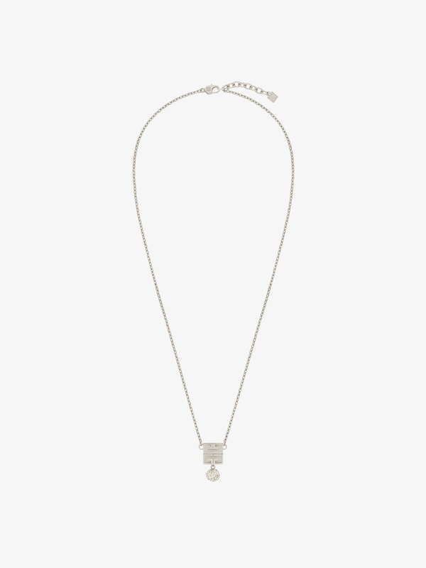 Givenchy 4G necklace in metal with crystals