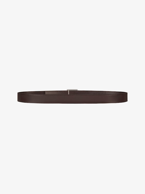 Givenchy 4G Reversible Belt In 4G Leather