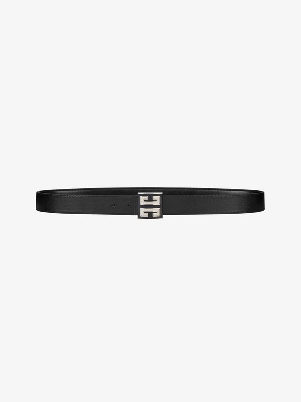 Givenchy 4G Reversible Belt In 4G Leather