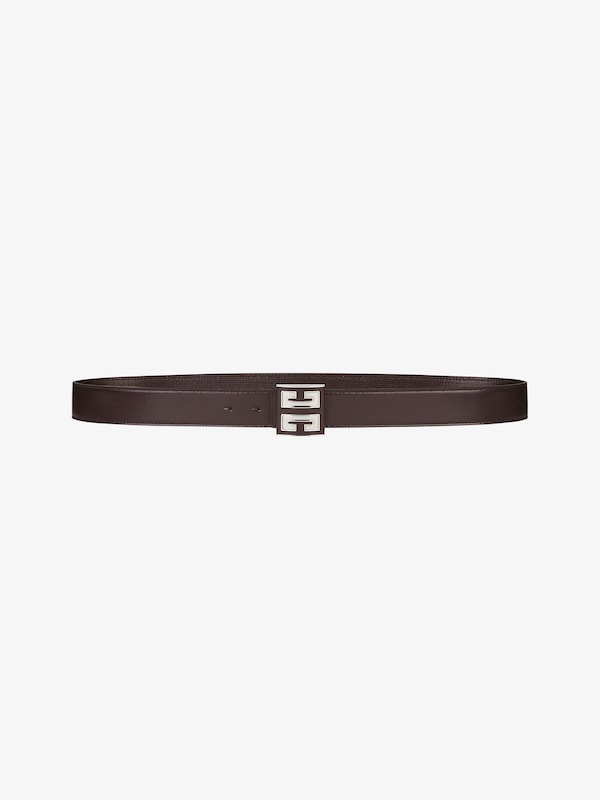 Givenchy 4G reversible belt in 4G leather