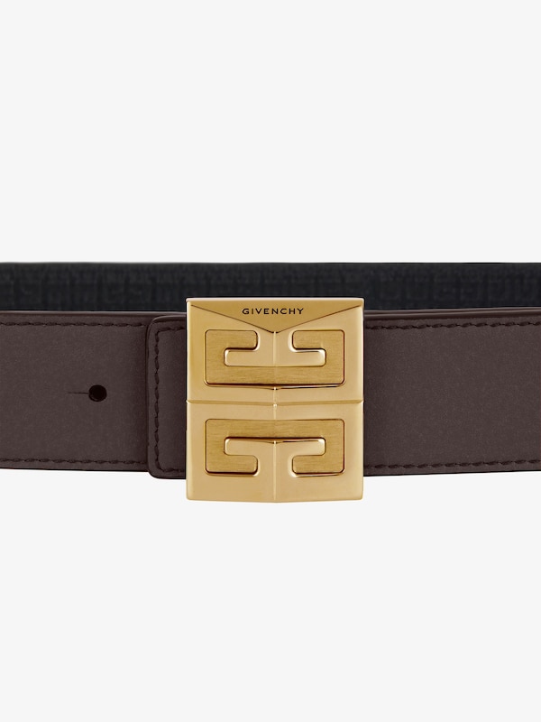 Givenchy 4G Reversible Belt In Leather