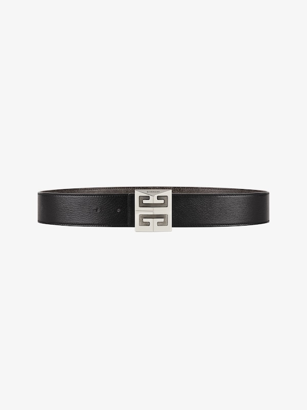 Givenchy 4G Reversible Belt In Leather