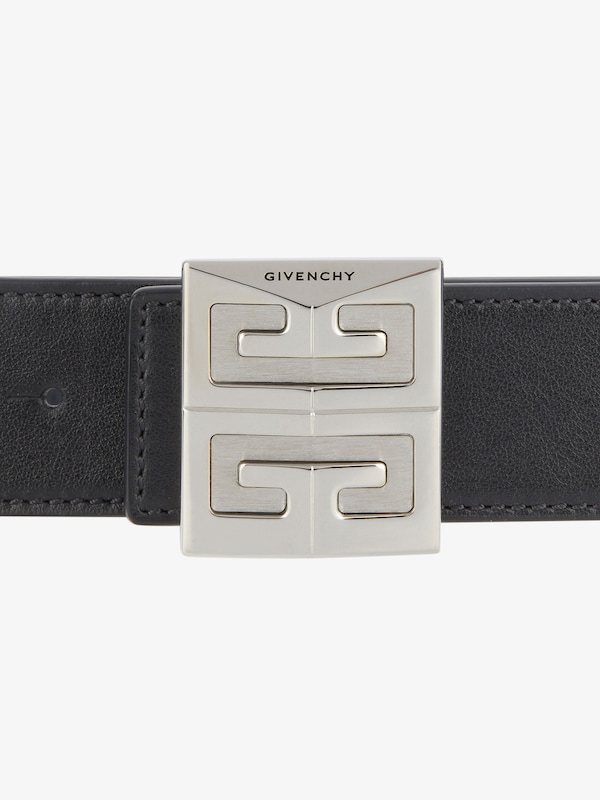 Givenchy 4G Reversible Belt In Leather