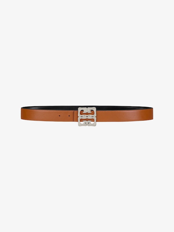 Givenchy 4G reversible belt in shiny leather