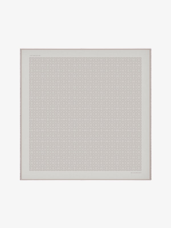 Givenchy 4G shawl in silk and wool