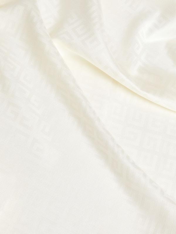 Givenchy 4G Shawl In Silk And Wool With Lurex