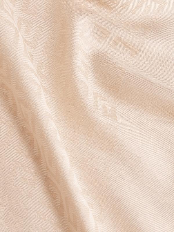 Givenchy 4G Shawl In Silk And Wool With Lurex