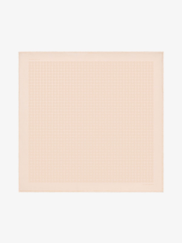 Givenchy 4G shawl in silk and wool with lurex