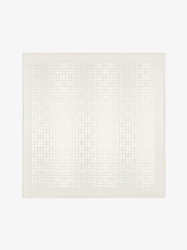 Givenchy 4G shawl in silk and wool with lurex