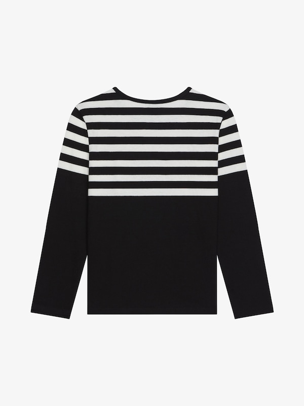 Givenchy 4G Striped T-shirt In Cotton