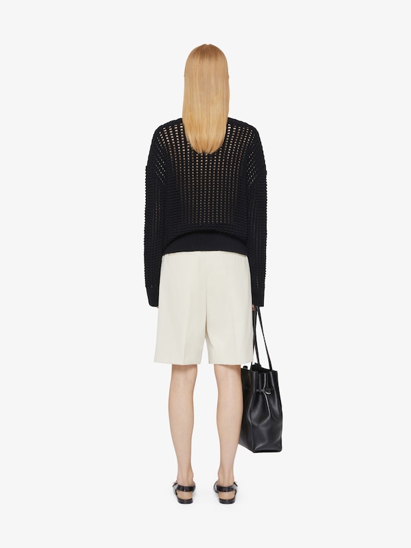 Givenchy 4G Sweater In Wool And Cashmere