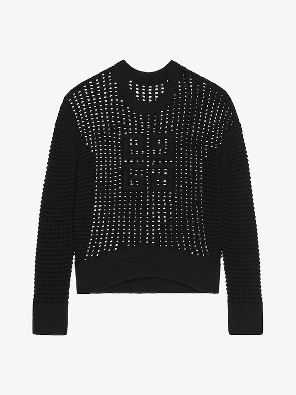 Givenchy 4G Sweater In Wool And Cashmere