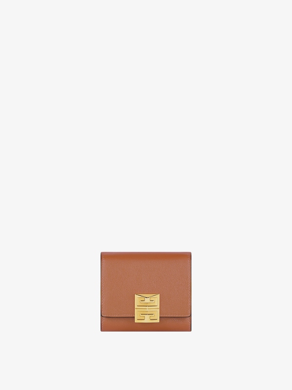 Givenchy 4G wallet in grained leather
