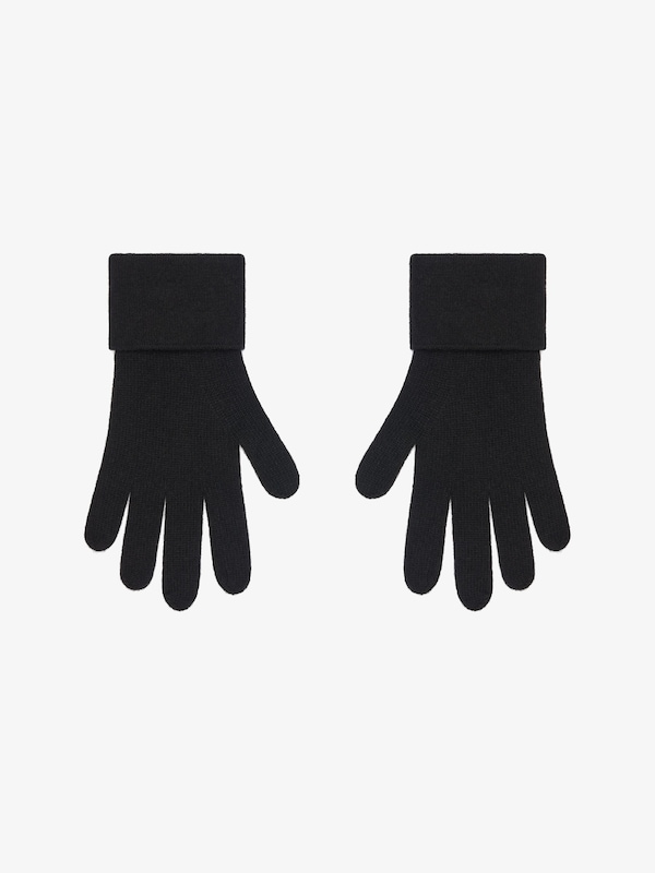 Givenchy 4G Wool Knit Gloves