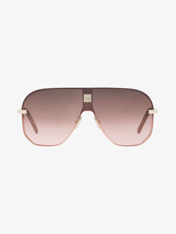 Givenchy 4GEM Unisex Sunglasses In Metal