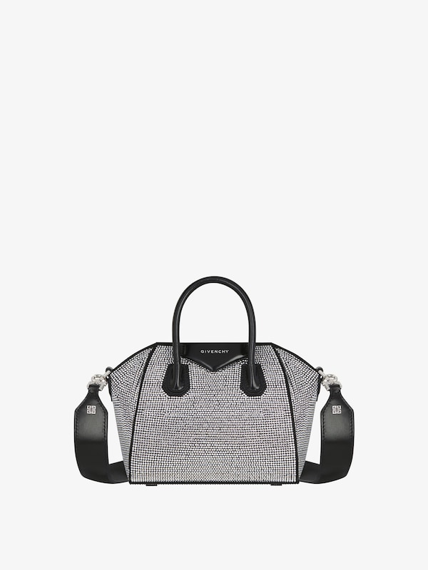 Givenchy Antigona Toy bag in satin with strass