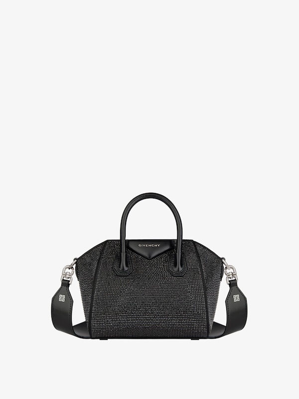 Givenchy Antigona Toy bag in satin with strass
