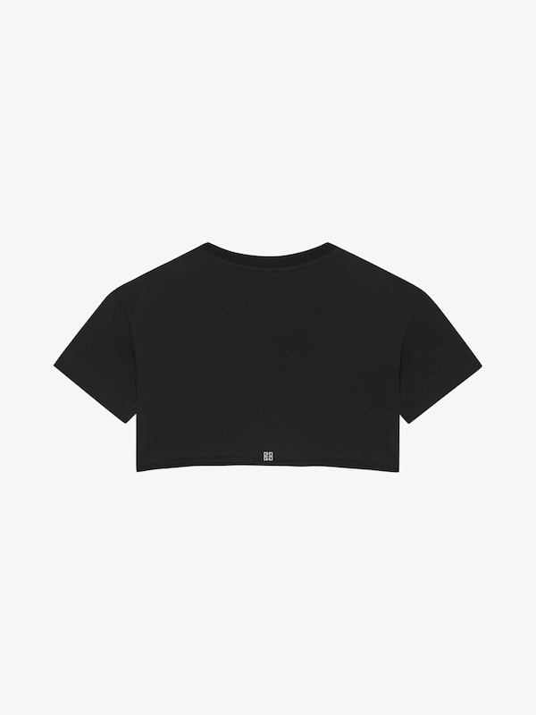 Givenchy GIVENCHY Archetype Cropped T-shirt In Cotton