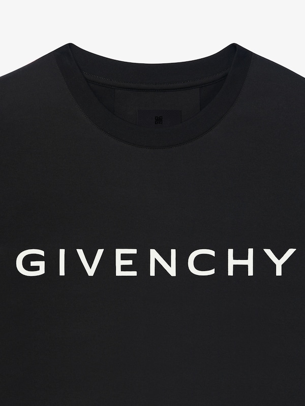 Givenchy GIVENCHY Archetype Cropped T-shirt In Cotton