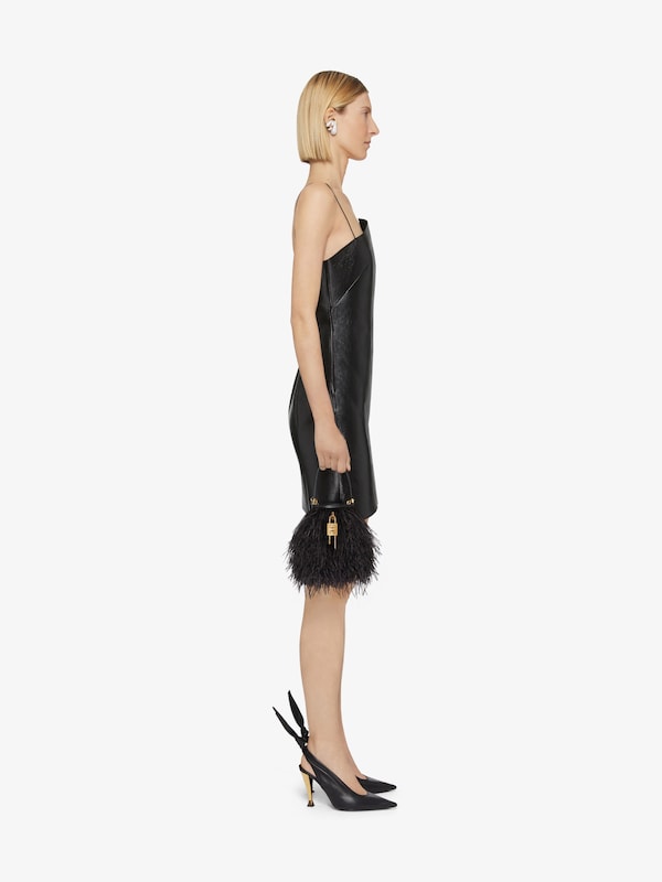 Givenchy Asymmetric Dress In Leather