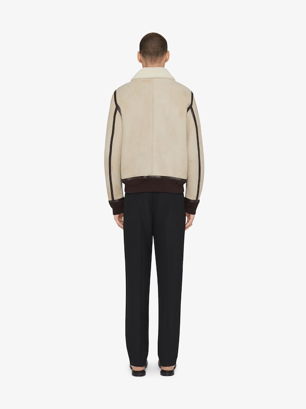 Givenchy Aviator Jacket In Shearling