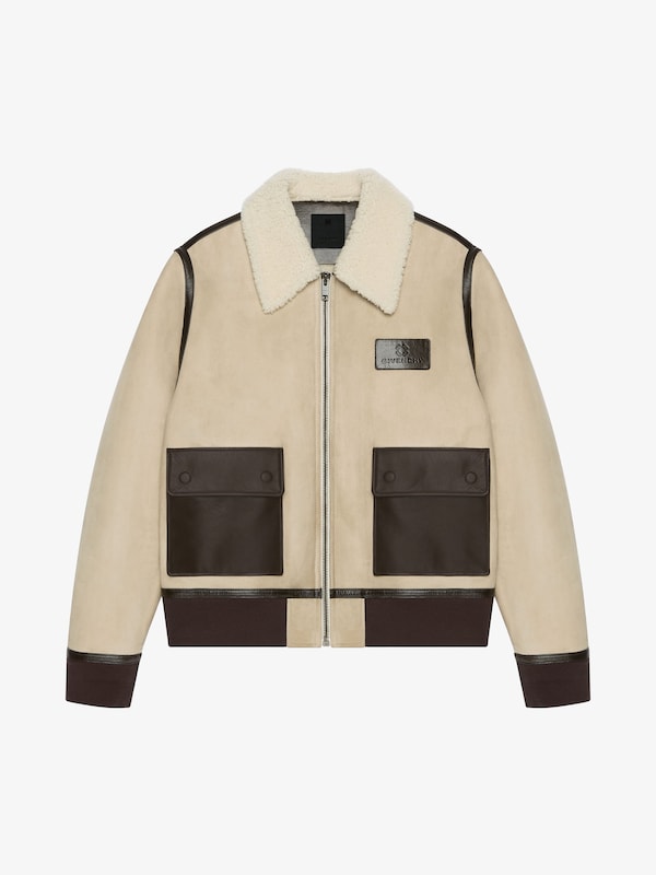 Givenchy Aviator Jacket In Shearling