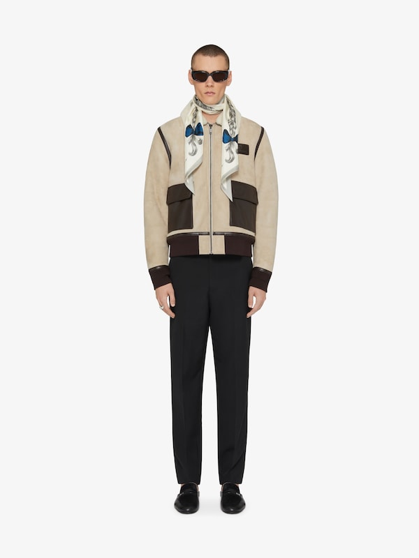 Givenchy Aviator Jacket In Shearling