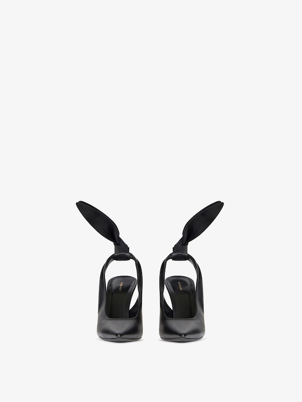 Givenchy Beauw Slingbacks In Nappa Leather