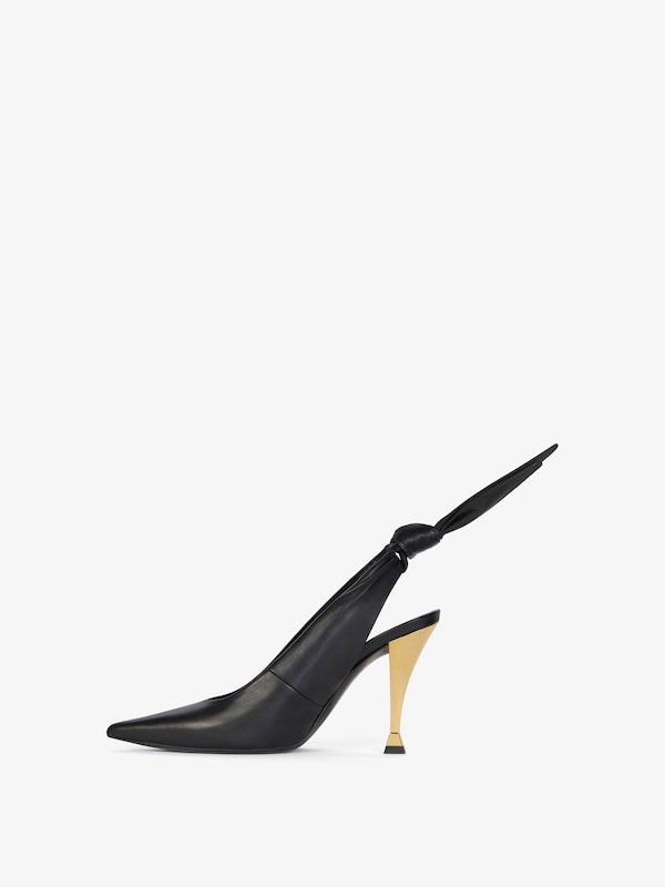 Givenchy Beauw Slingbacks In Nappa Leather