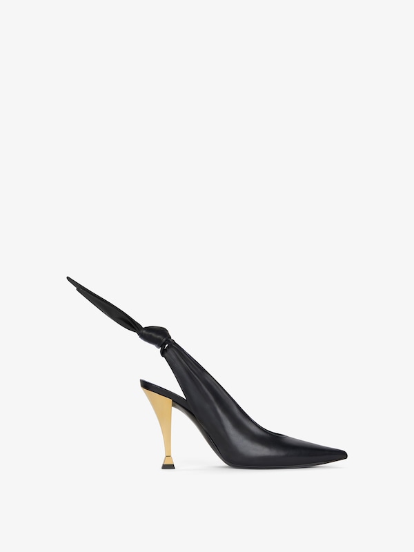 Givenchy Beauw Slingbacks In Nappa Leather