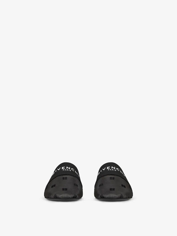 Givenchy Bedford Flat Mules In 4G Mesh